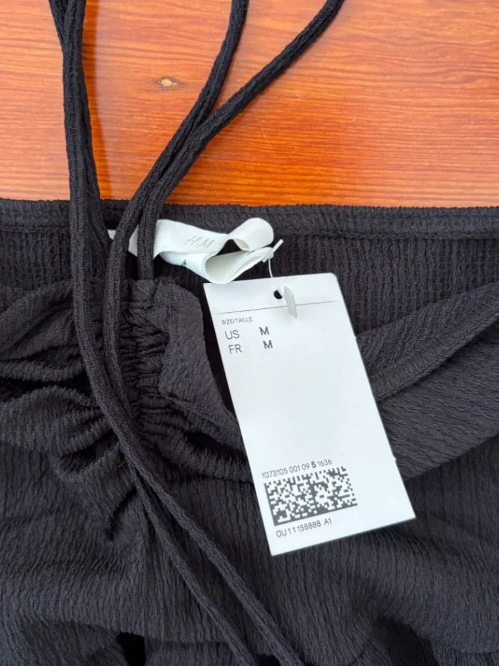 NWT 70s Vibes Minimalist A-Line Midi Halter Dress H&M MEDIUM